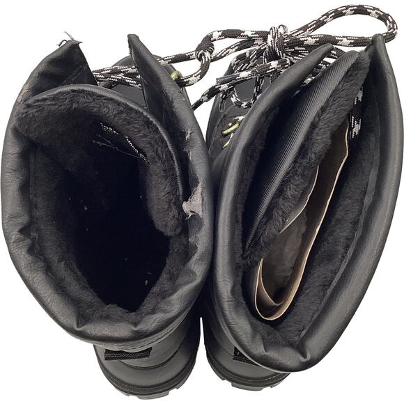 Alpine Design Women's Willow Quilted 200G Snow Boots Black Size 8 - Picture 9 of 9